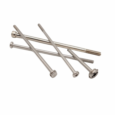Tornos largos para motor con hexágono exterior en la superficie de la brida