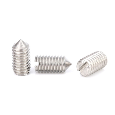 Una palabra 304 máquina de punta con ranura medidor de cabeza sin tornillo tornillo de abrazado
