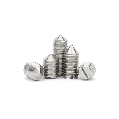 Una palabra 304 máquina de punta con ranura medidor de cabeza sin tornillo tornillo de abrazado