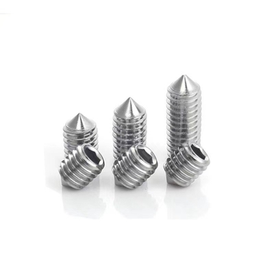 Parafusos de máquina de punta con ranuras M1.4-M2.0 parafusos de punta de una palabra