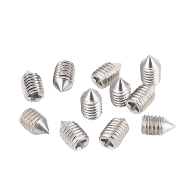 Precisión máquina interminable medidor de parada tornillo con ranuras de punta conjunto de tornillo corte de ranuras de posicionamiento de tornillo