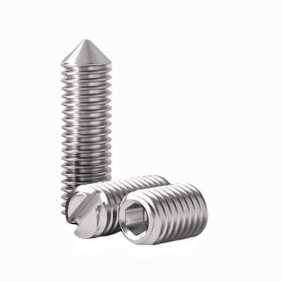 Precisión máquina interminable medidor de parada tornillo con ranuras de punta conjunto de tornillo corte de ranuras de posicionamiento de tornillo