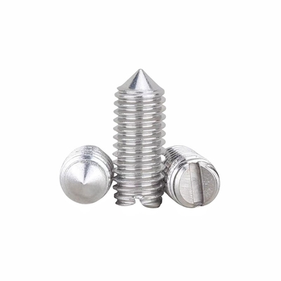 Parafusos para cámaras-parafusos de posicionamiento de extremo plano-parafusos métricos de máquinas no estándar