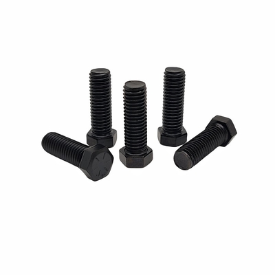 Acero inoxidable 304 Exterior de tornillo hexagonal revestido con protección ambiental Color zinc de hilo completo Cerrojo de cabeza hexagonal
