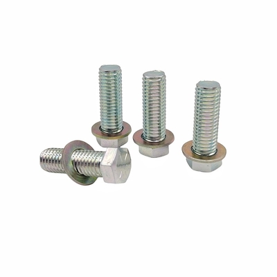 Protección del medio ambiente por mayor Zinc negro Exterior Hexágono Cerrojo de color Zinc de hilo completo Hexágono de cabeza de tornillo