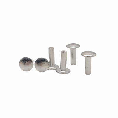 Fuerza Fabricante Gran cabeza plana Rivet sólido cabeza semicircular Rivet de aluminio sólido Partes de forma especial no estándar