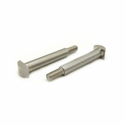 Fábrica mayorista de acero inoxidable de paso en forma de T perno de computadora Gong de tornillo en forma de T piezas de forma no estándar