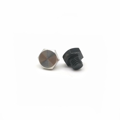 Tornos de cabeza hexadecimal con rosca no magnética A4 -70 M8X10 Tornos de tapicería de acero inoxidable