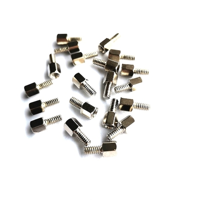 Hexagonal de un solo hilo para el chasis de la computadora y los gabinetes de la placa de PCB para tornillos de soporte
