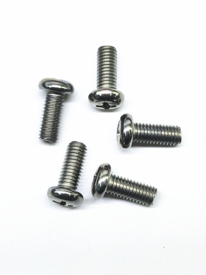 Parafusos de precisión para electrónica de zinc de aleación de níquel de Phillips Pan Head parafusos de autoaplazamiento