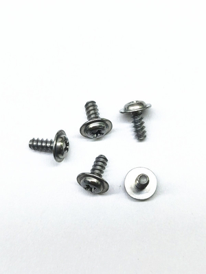 Phillips Lavadora Pan cabeza de tornillo de aleación de níquel de zinc de auto-taping para tornillos de plástico de acero inoxidable color original