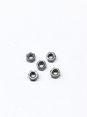 Hex Nuts Zinc Nickel Alloy Fijaciones de acero inoxidable Color original