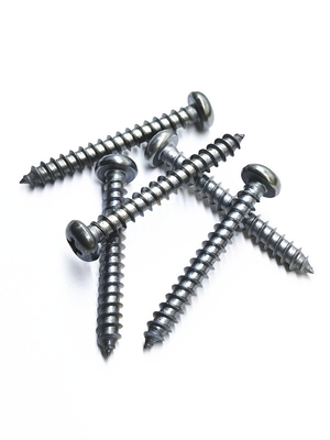 Tornos de perforación automática de acero inoxidable de alta resistencia para madera de chapa metálica - cabeza hexagonal de punto afilado resistente a la corrosión