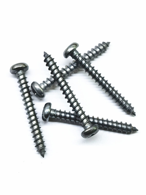 Tornos de perforación automática de acero inoxidable de alta resistencia para madera de chapa metálica - cabeza hexagonal de punto afilado resistente a la corrosión