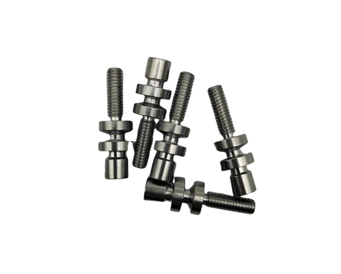 Tornos de acero inoxidable personalizados de aleación de zinc y níquel