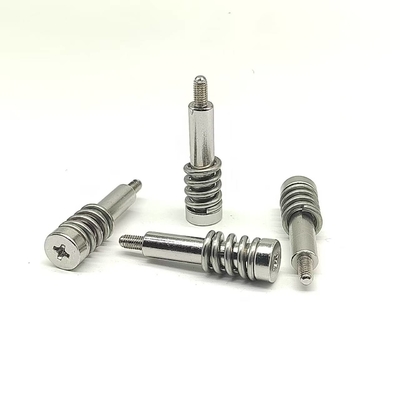 M2 M2.5 M3 M4 tornillo de resorte cruzado niquelado para el montaje de radiadores Fijación del disipador de calor Tornos de tarjetas gráficas