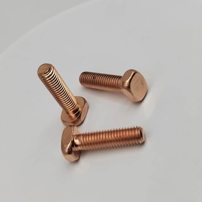 Tornos de cobre rojo de cabeza cuadrada Tornos de dientes mecánicos para carros de golf