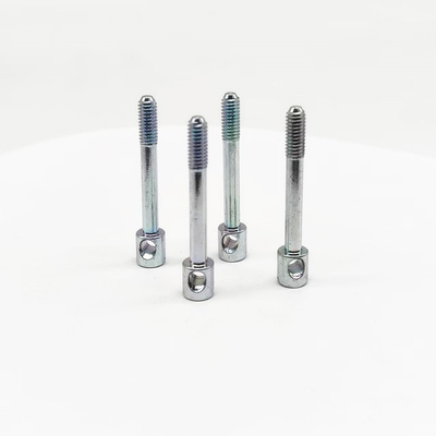 Tornos cautivos de capstan con ranuras de precisión DIN 404 Fijaciones roscadas compatibles con ISO en materiales personalizados de titanio de acero inoxidable