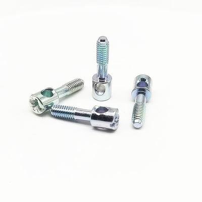 Parafusos de sellado de plomo Phillips parafusos de agujero con ranuras galvanizados para el medidor eléctrico parafusos M4*14