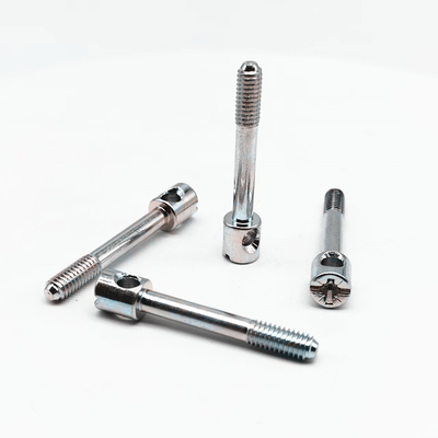 Cuadrícula eléctrica cabeza de copa específica ranura de zinc cruzado perforado accesorios de iluminación de tornillo M4*27