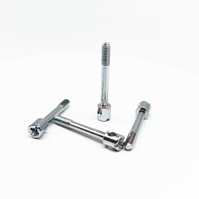 Cuadrícula eléctrica cabeza de copa específica ranura de zinc cruzado perforado accesorios de iluminación de tornillo M4*27