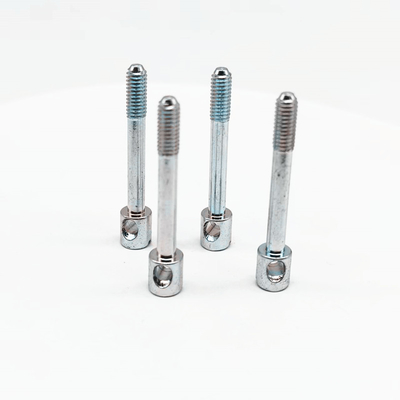 Cuadrícula eléctrica cabeza de copa específica ranura de zinc cruzado perforado accesorios de iluminación de tornillo M4*27