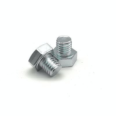 Tornillos hexagonales de alta resistencia para maquinaria pesada y construcción, a granel o en paquetes pequeños, acabado liso