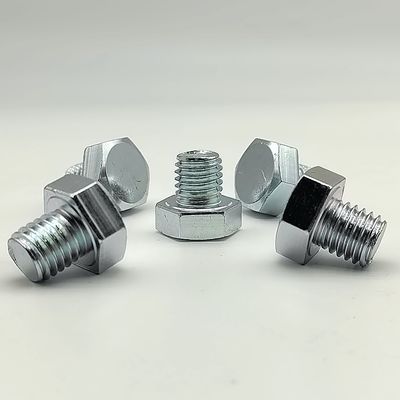Tornillos hexagonales de alta resistencia para maquinaria pesada y construcción, a granel o en paquetes pequeños, acabado liso