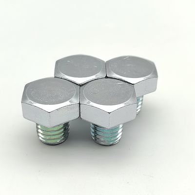 Tornillos hexagonales de alta resistencia para maquinaria pesada y construcción, a granel o en paquetes pequeños, acabado liso