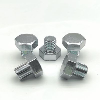 Tornillos hexagonales de alta resistencia para maquinaria pesada y construcción, a granel o en paquetes pequeños, acabado liso