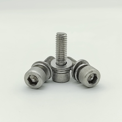 Tornos de tapa de seguridad no estándar A4-80 Triple para infraestructuras públicas Finitura de óxido negro con enchufe hexagonal Hardware de Guanbiao