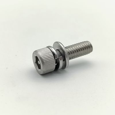 Tornillos de bloqueo de acero inoxidable de espesor personalizable, componentes hexagonales externos de alta resistencia, ideales para uso industrial y mecánico