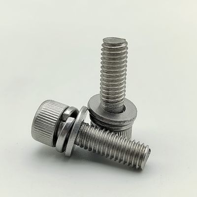 Tornillos de bloqueo de acero inoxidable de espesor personalizable, componentes hexagonales externos de alta resistencia, ideales para uso industrial y mecánico