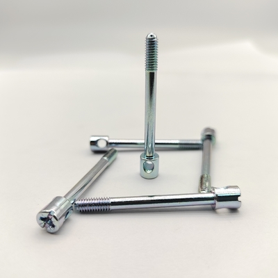 Tornillos de seguridad con sello de plomo para encabezado en frío de longitud M1-M20, galvanizados para medidores de servicios públicos y válvulas, por Guanbiao Hardware