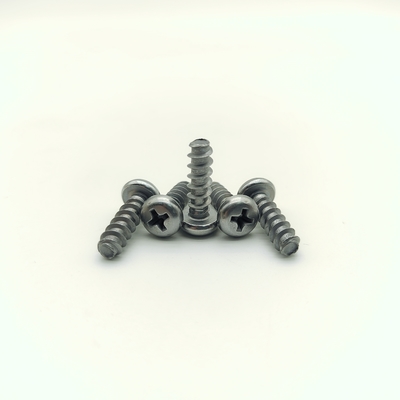Tornillos autorroscantes de cabeza abotonada 304 SS Tipo B Punta Rombo A2-70 Pasivado para uso marino y exterior