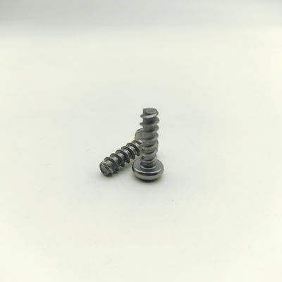 Tornillos autorroscantes de cabeza abotonada 304 SS Tipo B Punta Rombo A2-70 Pasivado para uso marino y exterior