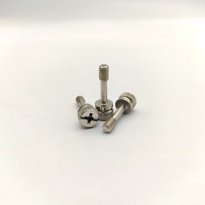 Tornillos cautivos moleteados A4 316 SS Combinación Phillips/Ranurado para equipos médicos y de laboratorio de fácil limpieza