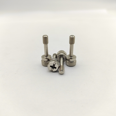 Tornillos cautivos moleteados A4 316 SS Combinación Phillips/Ranurado para equipos médicos y de laboratorio de fácil limpieza