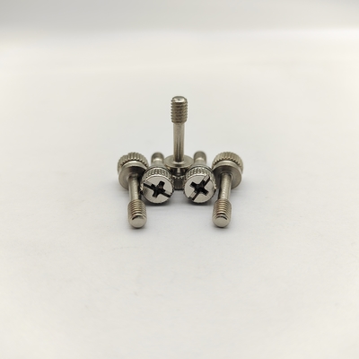 Tornillos cautivos moleteados A4 316 SS Combinación Phillips/Ranurado para equipos médicos y de laboratorio de fácil limpieza