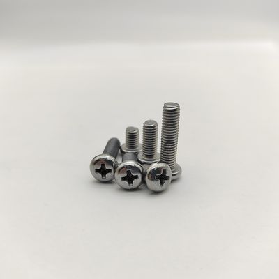 Parafusos de las máquinas con cabeza de cacerola de Phillips DIN 7985 M3-M12