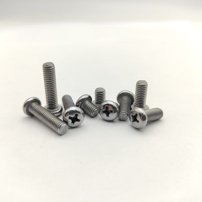 Parafusos de las máquinas con cabeza de cacerola de Phillips DIN 7985 M3-M12