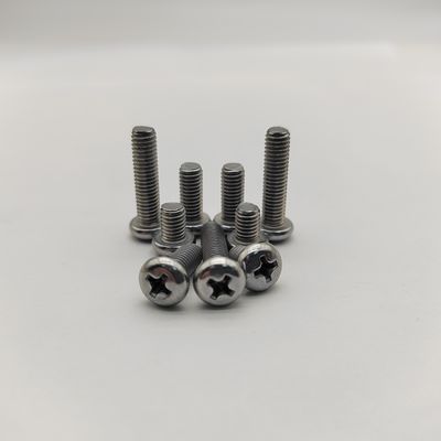 Parafusos de las máquinas con cabeza de cacerola de Phillips DIN 7985 M3-M12