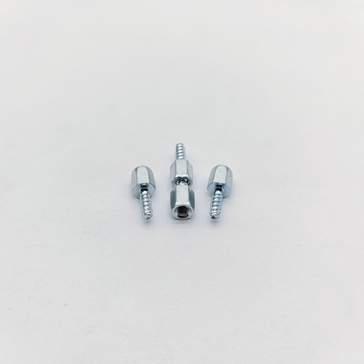 Separadores hexagonales macho-hembra roscados M2-M6 de latón y nailon para PCB