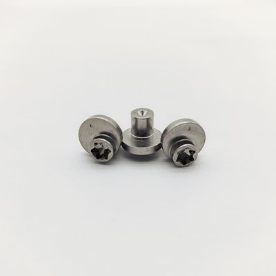 Perno de bloqueo excéntrico 316 Acero inoxidable Torx Tornillos excéntricos ±0.3-1.0mm Desplazamiento Electropulido
