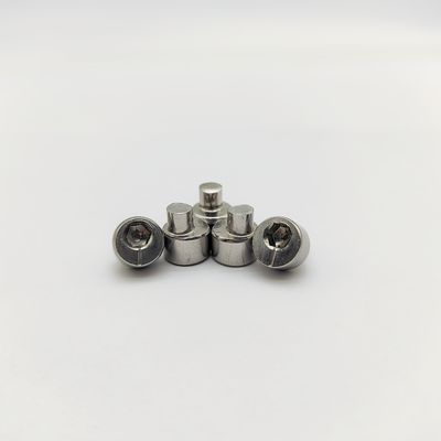 Tornillos excéntricos de hexágono interior Grado 12.9, ±1.5-3.0mm de desplazamiento, con recubrimiento Dacromet, pasador de bloqueo excéntrico