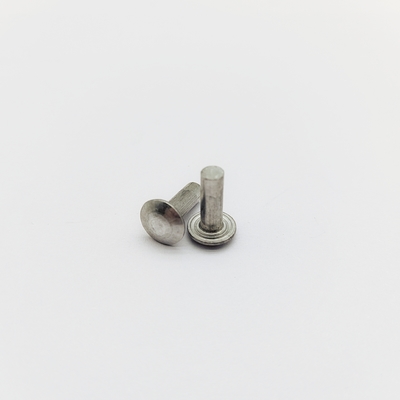 Remaches Sólidos Industriales Ligeros - Aluminio 6061 - Cabeza de Braguero - Para Estanterías y Muebles - 3/16 y 1/4 Pulgadas