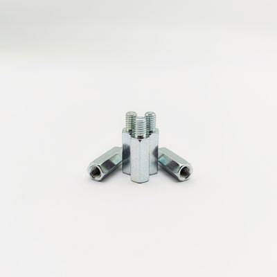 Tornillo separador hexagonal de acero inoxidable M3-M6 para PCB, con recubrimiento azul-zinc