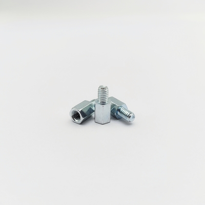 M4 Hex Standoff tornillo de acero inoxidable de 8 mm azul zincado
