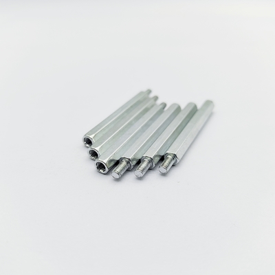Separador hexagonal de acero inoxidable A4-80 M3-M8, rosca macho-hembra de 5-100mm