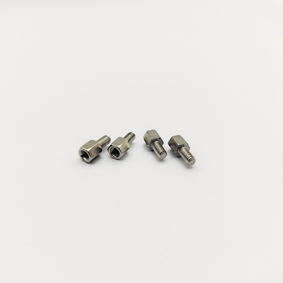 Separador hexagonal M3 de acero inoxidable A4-80, 11mm macho-hembra, electropulido